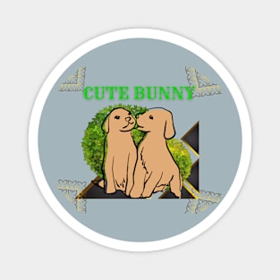 cute bunny t shirt Magnet